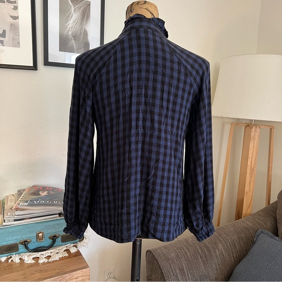 Cabi Aberdeen Blue Buffalo
Plaid Button Up Top Blouse Size Small - Picture 4 of 9